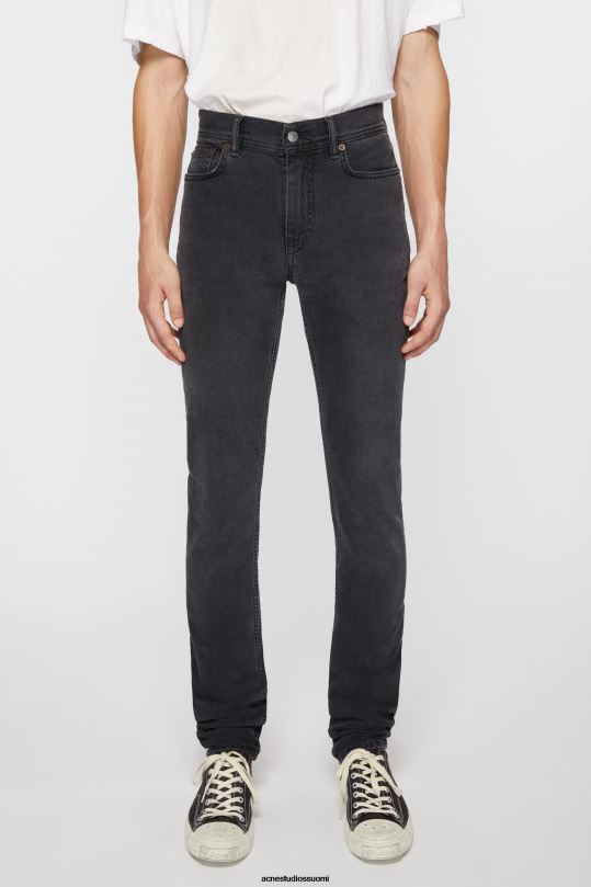 Acne Studios vaatteet käytetty musta 0VF2B1199 skinny fit farkut - pohjois