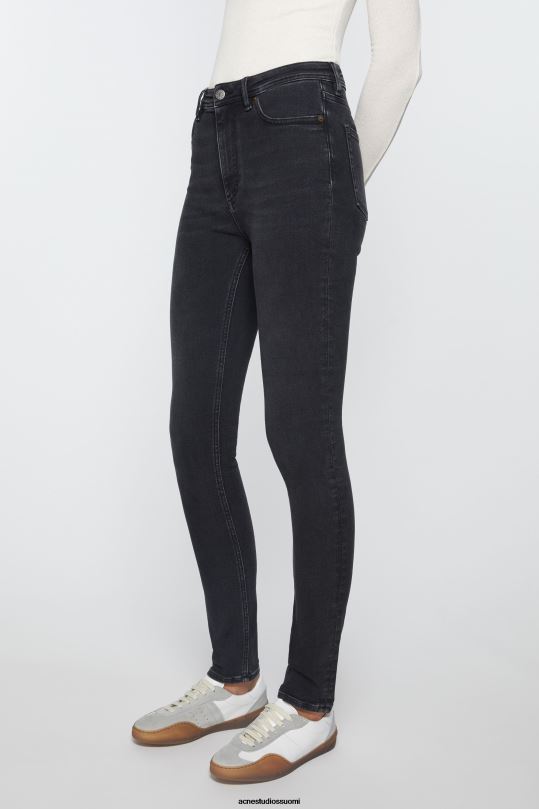 Acne Studios vaatteet käytetty musta 0VF2B242 skinny fit farkut - peg