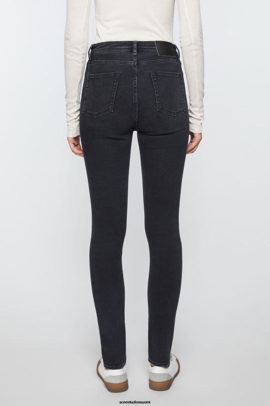 Acne Studios vaatteet käytetty musta 0VF2B242 skinny fit farkut - peg