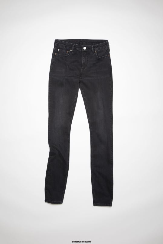 Acne Studios vaatteet käytetty musta 0VF2B243 skinny fit farkut - kiivetä