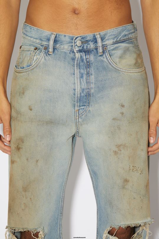 Acne Studios vaatteet keski sininen 0VF2B1152 löysät farkut - 2021m
