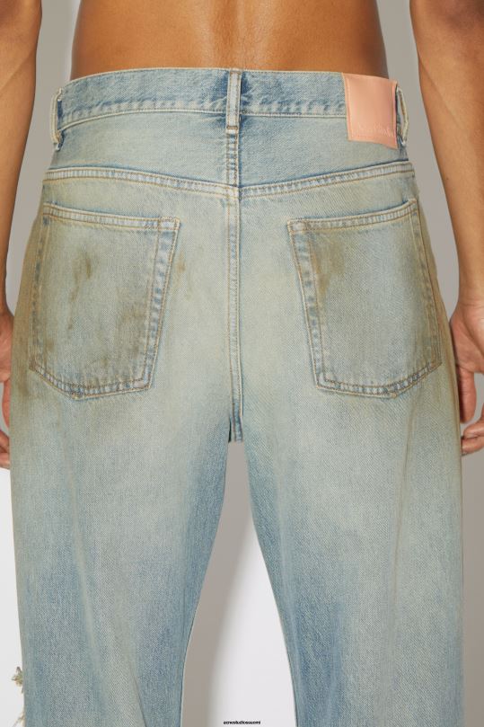 Acne Studios vaatteet keski sininen 0VF2B1152 löysät farkut - 2021m