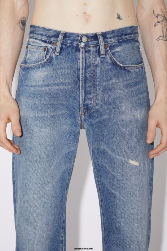 Acne Studios vaatteet keski sininen 0VF2B1157 rento istuvuus farkut - 2003