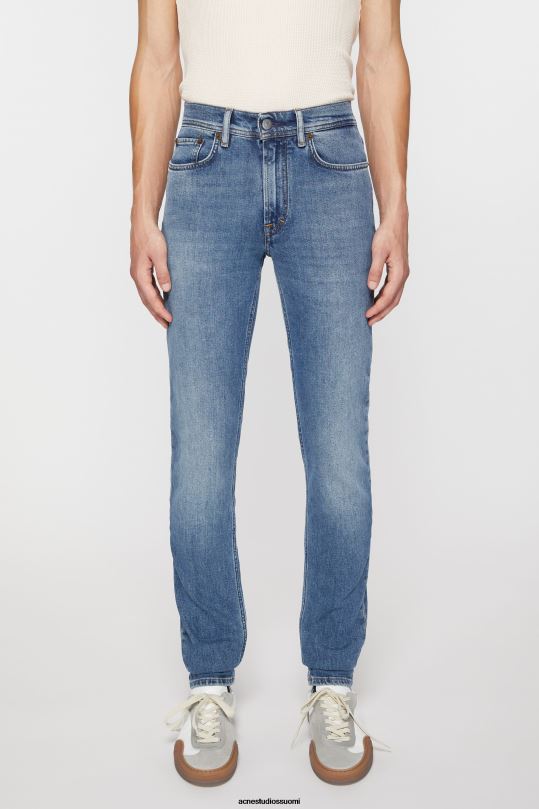 Acne Studios vaatteet keski sininen 0VF2B1160 skinny fit farkut - pohjois