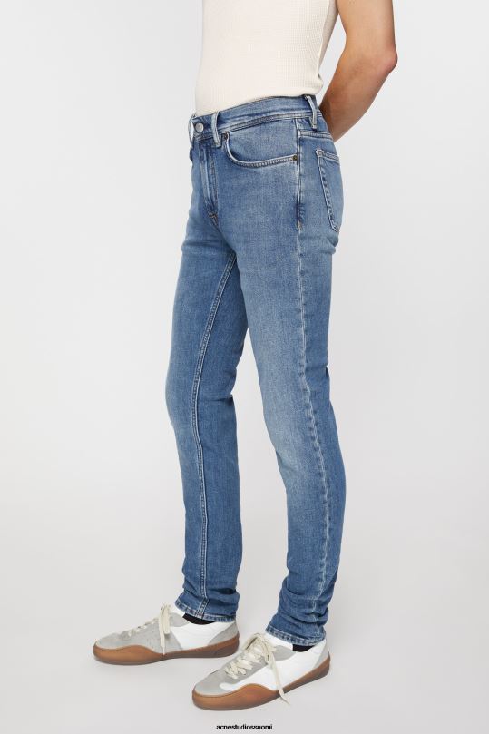 Acne Studios vaatteet keski sininen 0VF2B1160 skinny fit farkut - pohjois