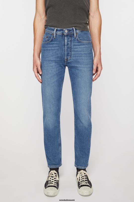 Acne Studios vaatteet keski sininen 0VF2B1163 slim fit farkut - river
