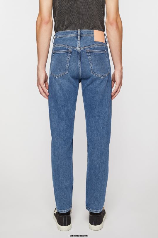 Acne Studios vaatteet keski sininen 0VF2B1163 slim fit farkut - river