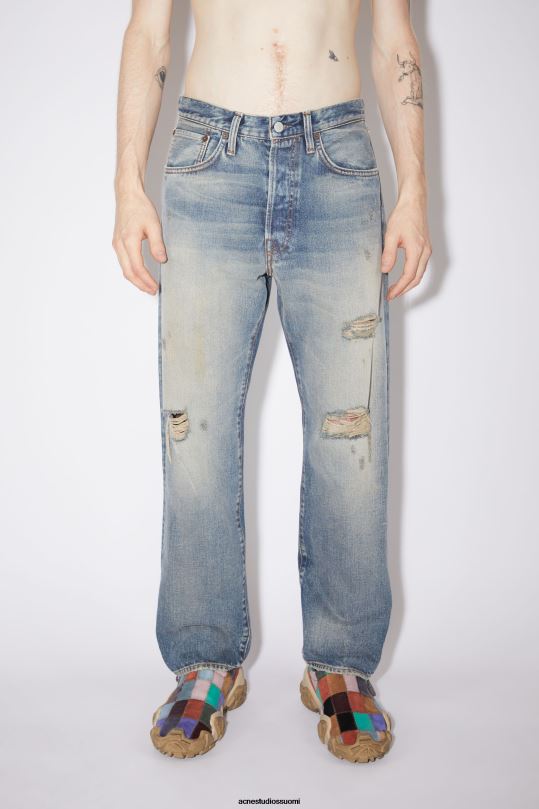 Acne Studios vaatteet keski sininen 0VF2B1170 rento istuvuus farkut - 2003