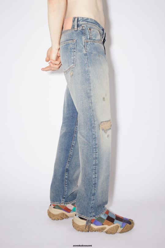 Acne Studios vaatteet keski sininen 0VF2B1170 rento istuvuus farkut - 2003
