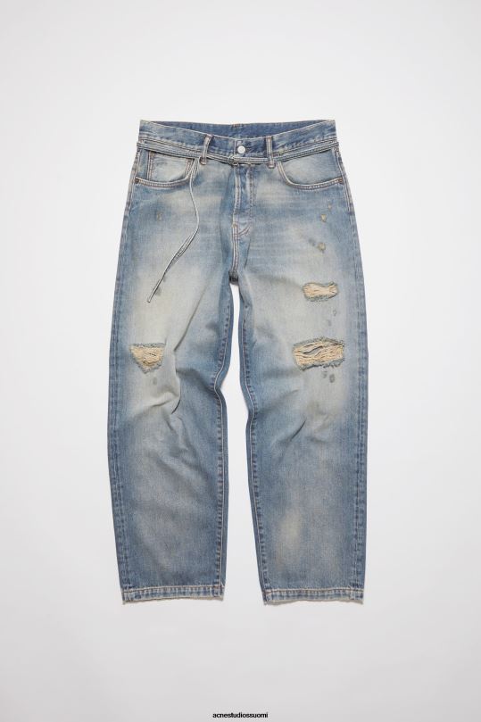 Acne Studios vaatteet keski sininen 0VF2B1176 löysät farkut - 1991 toj unisex