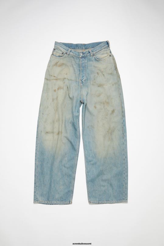 Acne Studios vaatteet keski sininen 0VF2B1205 super baggy fit farkut - 2023 unisex