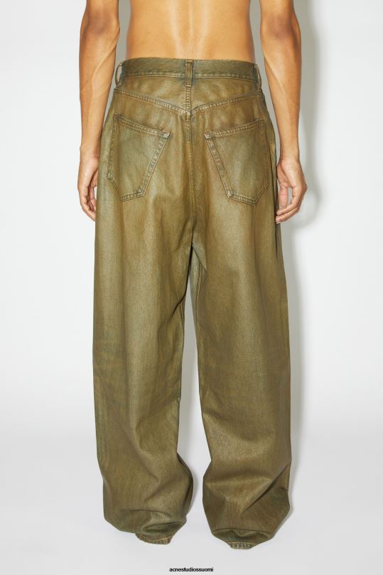Acne Studios vaatteet keski sininen 0VF2B1206 super baggy fit farkut - 2023 unisex