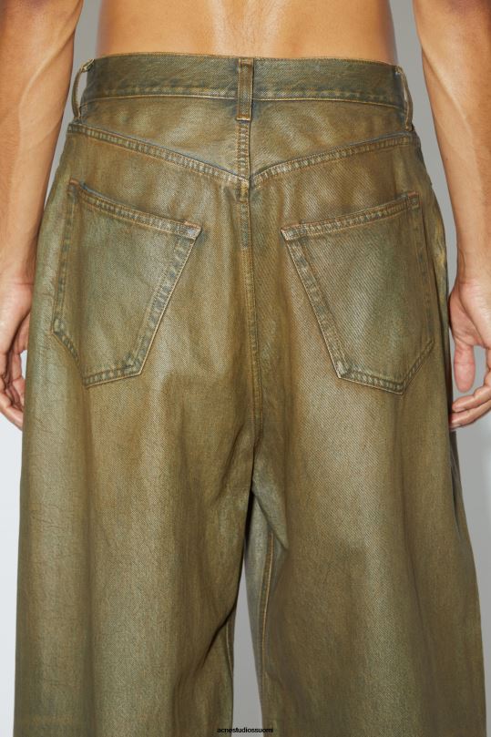 Acne Studios vaatteet keski sininen 0VF2B1206 super baggy fit farkut - 2023 unisex