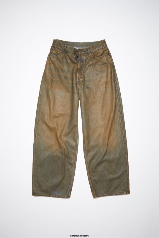 Acne Studios vaatteet keski sininen 0VF2B1206 super baggy fit farkut - 2023 unisex