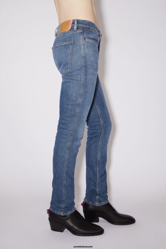 Acne Studios vaatteet keski sininen 0VF2B1210 slim fit farkut - max