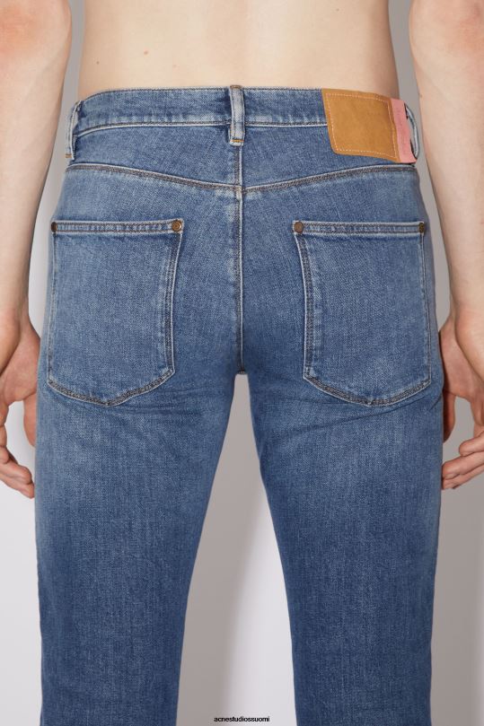 Acne Studios vaatteet keski sininen 0VF2B1210 slim fit farkut - max