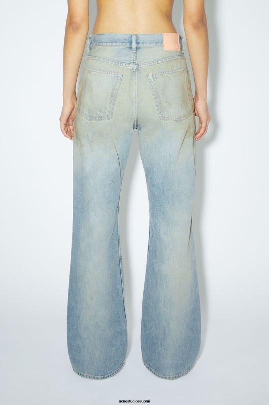 Acne Studios vaatteet keski sininen 0VF2B229 löysät farkut - 2021f