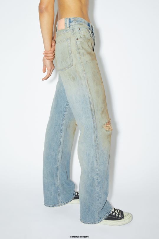 Acne Studios vaatteet keski sininen 0VF2B229 löysät farkut - 2021f