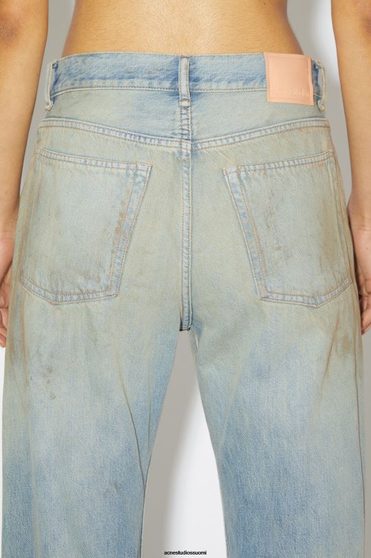 Acne Studios vaatteet keski sininen 0VF2B229 löysät farkut - 2021f