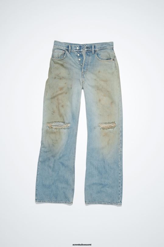 Acne Studios vaatteet keski sininen 0VF2B229 löysät farkut - 2021f