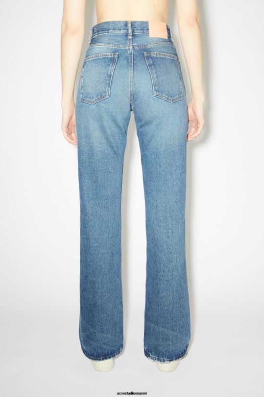 Acne Studios vaatteet keski sininen 0VF2B232 tavalliset farkut - 1977