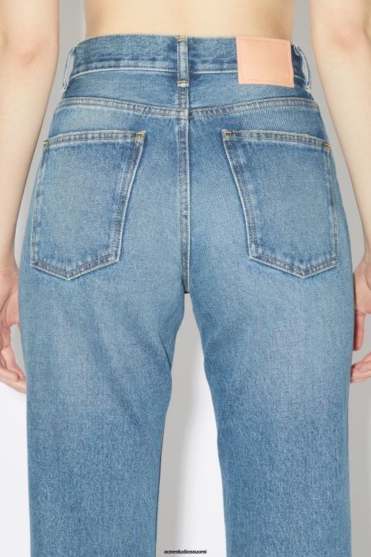 Acne Studios vaatteet keski sininen 0VF2B232 tavalliset farkut - 1977