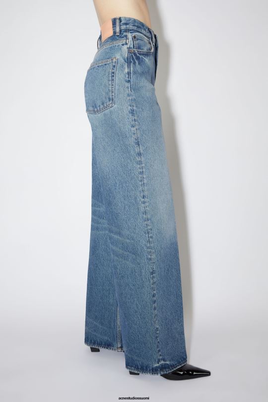 Acne Studios vaatteet keski sininen 0VF2B233 rennon mallin farkut - 2022f