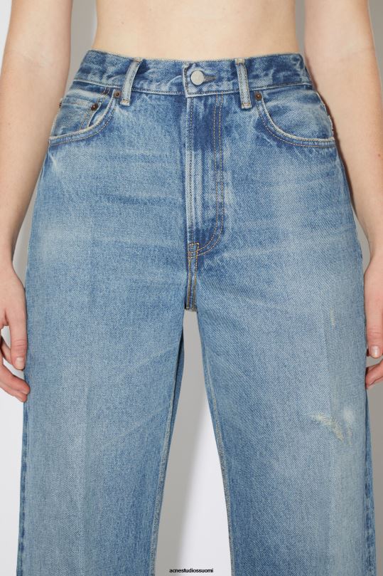 Acne Studios vaatteet keski sininen 0VF2B233 rennon mallin farkut - 2022f