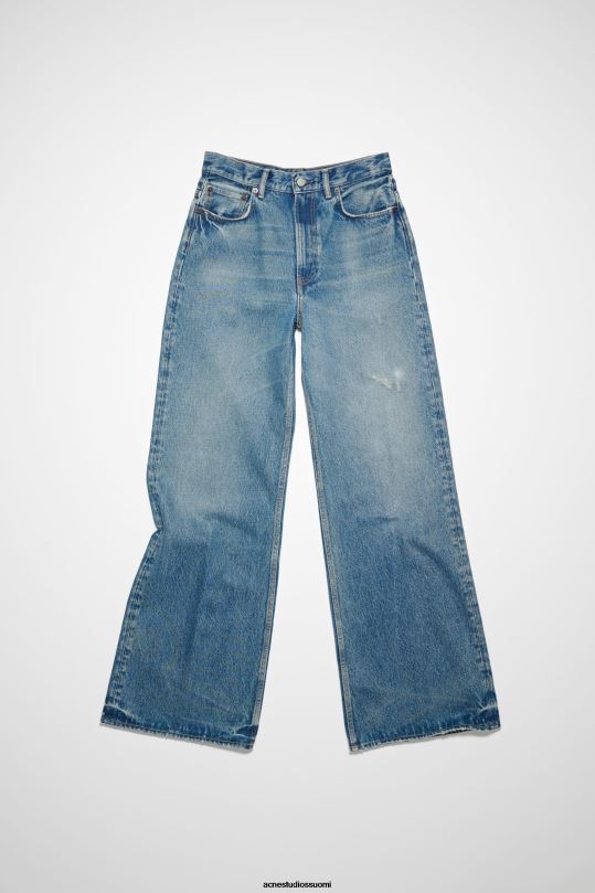 Acne Studios vaatteet keski sininen 0VF2B233 rennon mallin farkut - 2022f