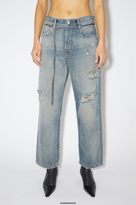 Acne Studios vaatteet keski sininen 0VF2B404 löysät farkut - 1991 toj unisex