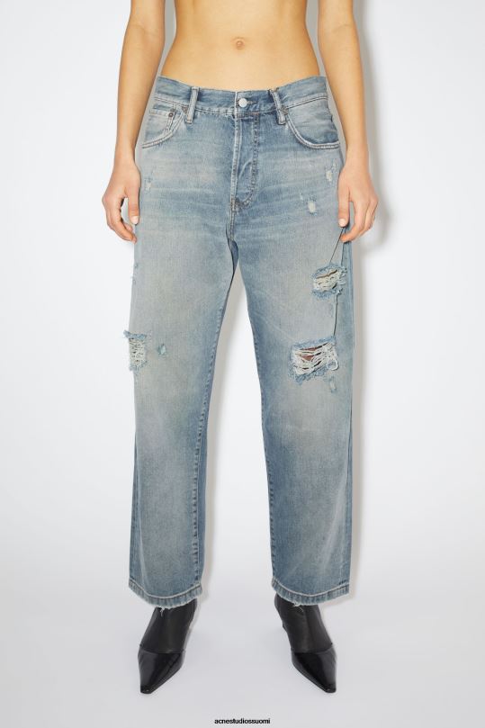 Acne Studios vaatteet keski sininen 0VF2B404 löysät farkut - 1991 toj unisex