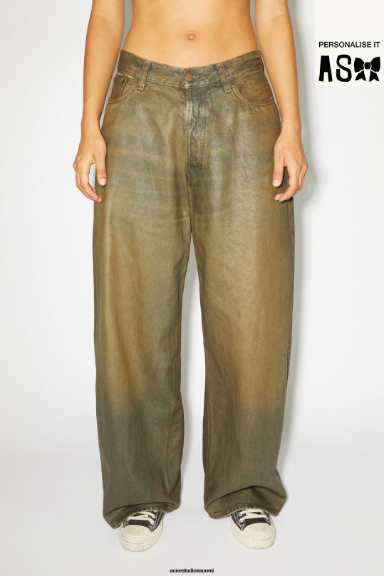 Acne Studios vaatteet keski sininen 0VF2B438 super baggy fit farkut - 2023 unisex