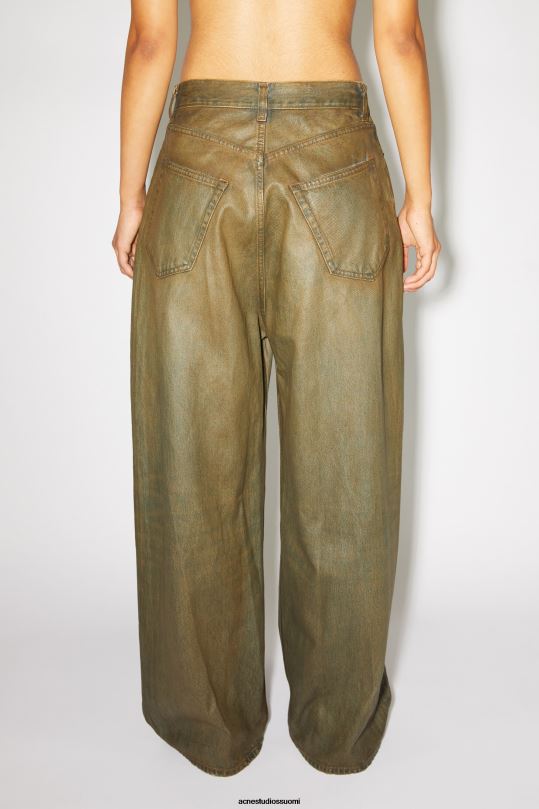 Acne Studios vaatteet keski sininen 0VF2B438 super baggy fit farkut - 2023 unisex
