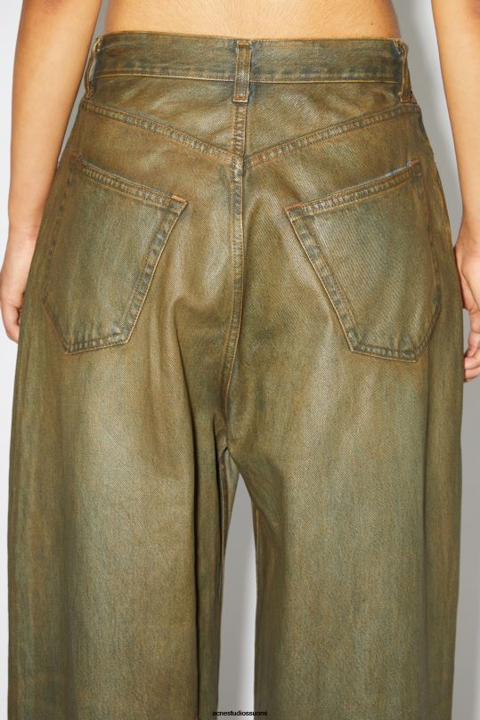 Acne Studios vaatteet keski sininen 0VF2B438 super baggy fit farkut - 2023 unisex