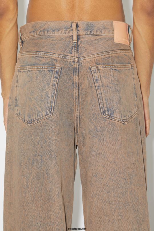 Acne Studios vaatteet lila/sininen 0VF2B1150 löysät farkut - 1989