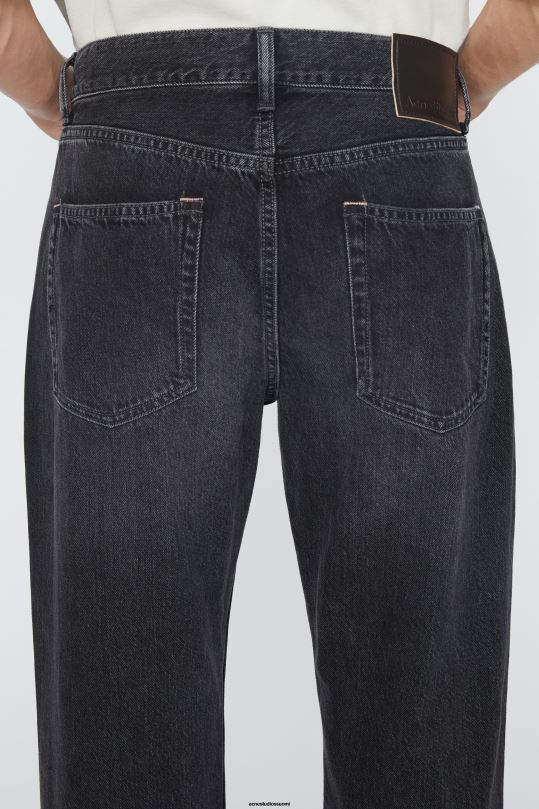 Acne Studios vaatteet musta 0VF2B1113 tavalliset farkut - 1992m