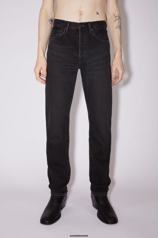 Acne Studios vaatteet musta 0VF2B1146 tavalliset farkut -1996