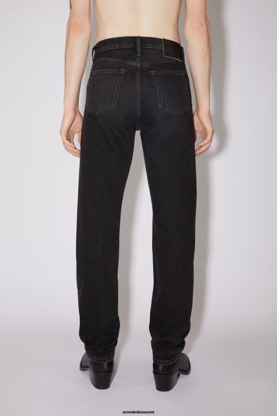 Acne Studios vaatteet musta 0VF2B1146 tavalliset farkut -1996