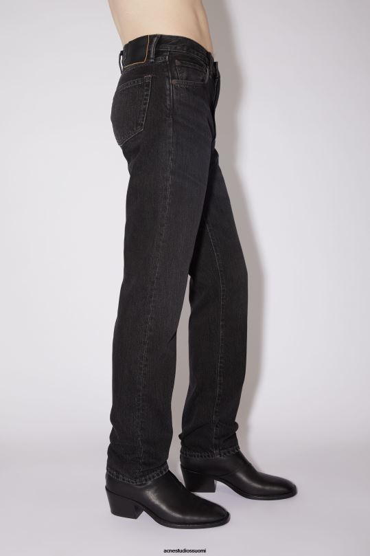 Acne Studios vaatteet musta 0VF2B1146 tavalliset farkut -1996