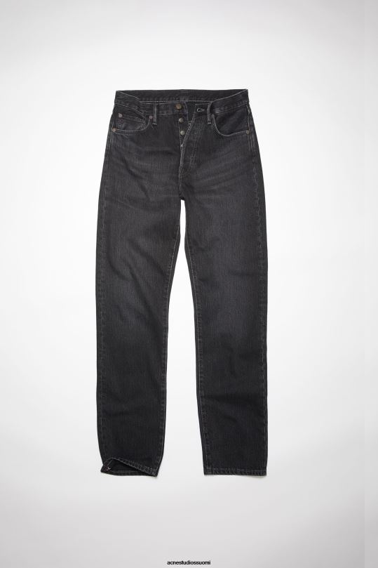 Acne Studios vaatteet musta 0VF2B1146 tavalliset farkut -1996