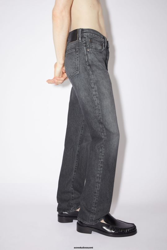 Acne Studios vaatteet musta 0VF2B1166 tavalliset farkut -1996