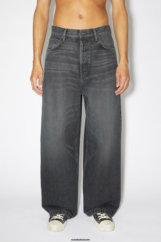 Acne Studios vaatteet musta 0VF2B1207 löysät farkut - 1989