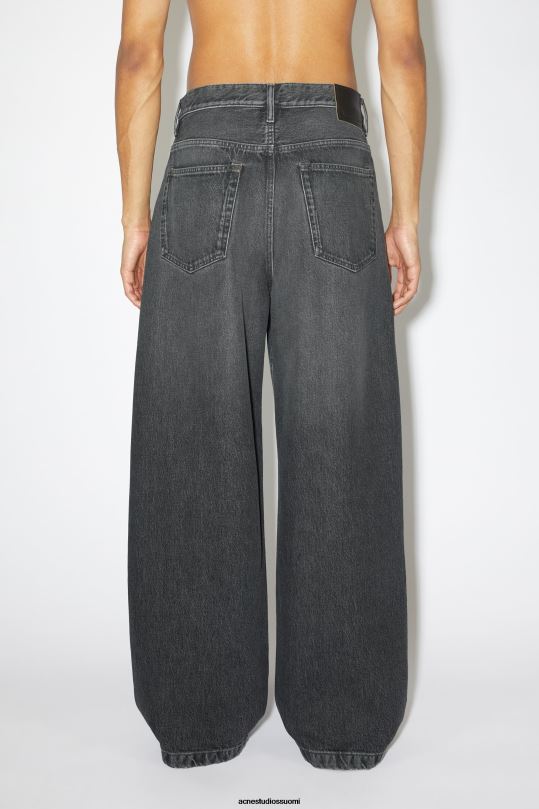 Acne Studios vaatteet musta 0VF2B1207 löysät farkut - 1989