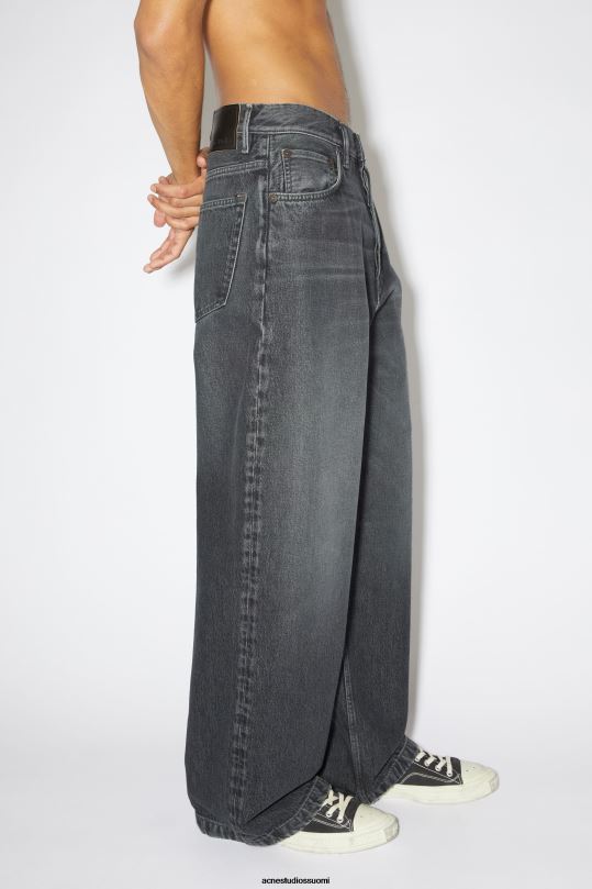 Acne Studios vaatteet musta 0VF2B1207 löysät farkut - 1989