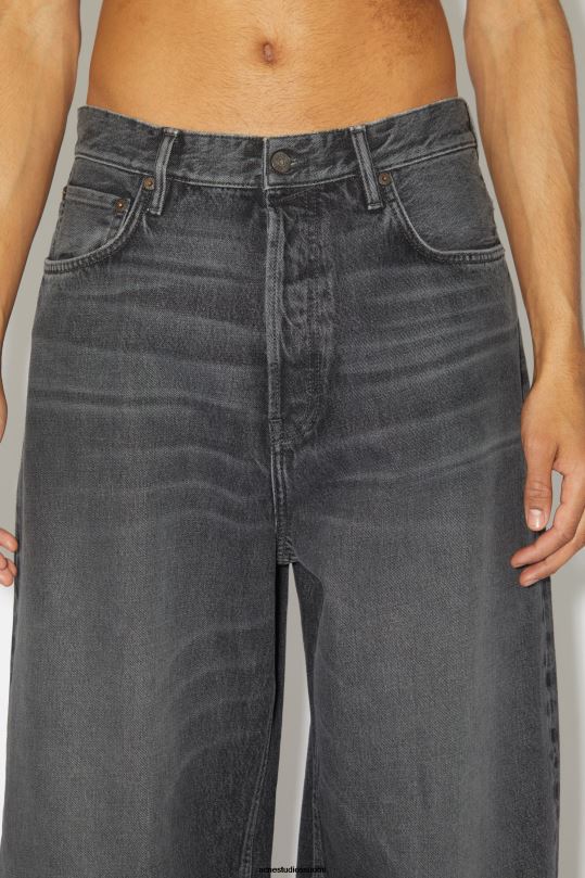 Acne Studios vaatteet musta 0VF2B1207 löysät farkut - 1989