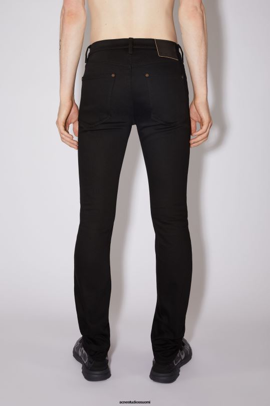 Acne Studios vaatteet musta 0VF2B1208 slim fit farkut - max