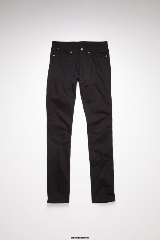 Acne Studios vaatteet musta 0VF2B1208 slim fit farkut - max