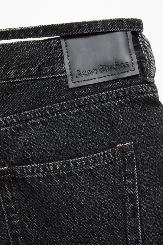 Acne Studios vaatteet musta 0VF2B218 tavalliset farkut - 2004