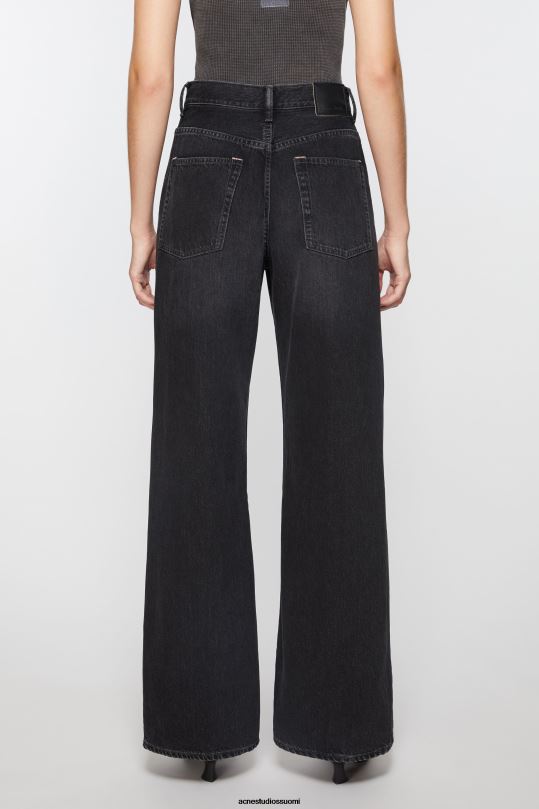 Acne Studios vaatteet musta 0VF2B227 rennon mallin farkut - 2022f