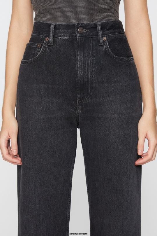 Acne Studios vaatteet musta 0VF2B227 rennon mallin farkut - 2022f